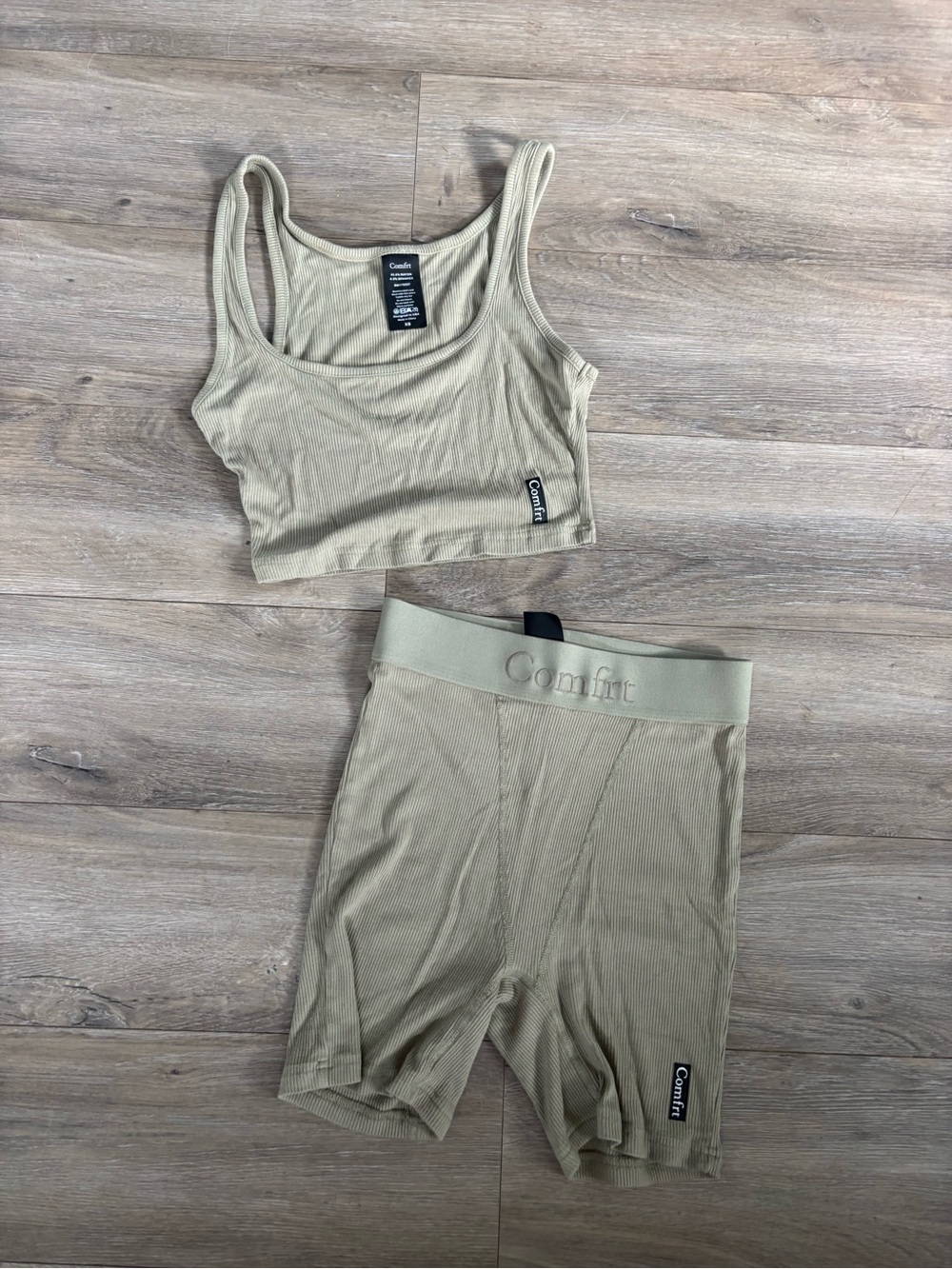 Comfort Ribbed Contour Tank & Boxer Set - Picture 2 of 8